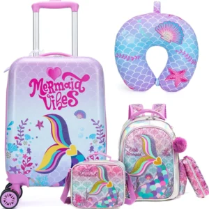 5 Piece Kids Luggage Set